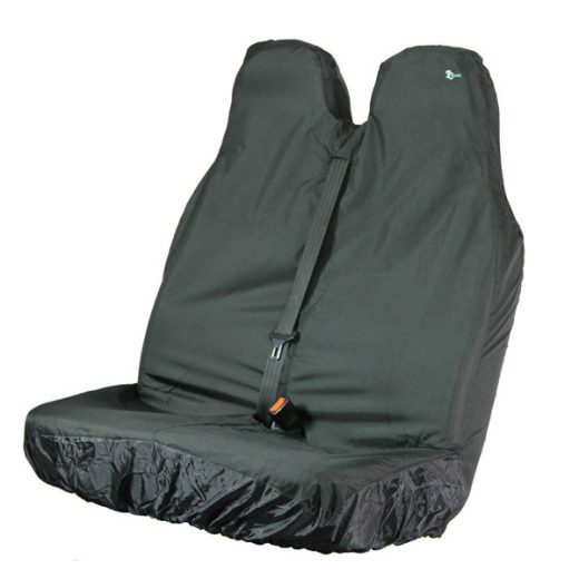 Van Seat Cover - Double - Black