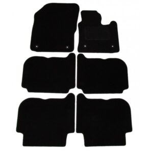 Standard Tailored Car Mat - VW Touran [Round clips] (2007-2010) 6 piece - Pattern 1376