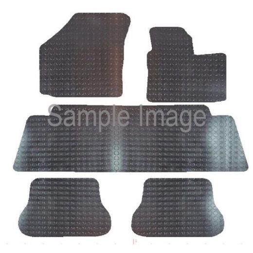 Rubber Tailored Car Mat - VW Caddy Maxi Life (2008 Onwards) - Pattern 2764