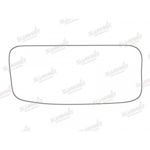 Mirror Glass Replacement - (Blind Spot) Commercial OEM Style With Base Plate