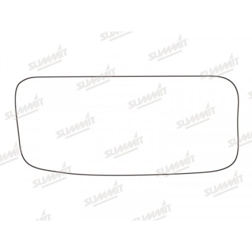 Mirror Glass Replacement - (Blind Spot) Commercial OEM Style With Base Plate