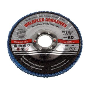 Weldfast Zirconium Flap Disc - 115mm - 60 Grit