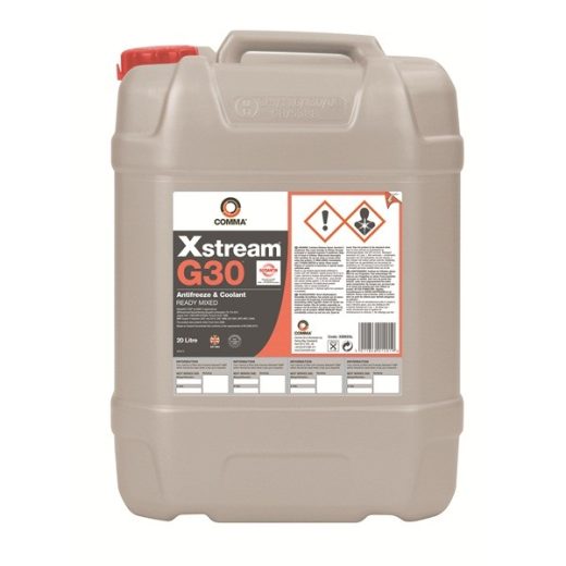 Comma Xstream G30 Antifreeze & Coolant - Ready To Use - 20 Litre
