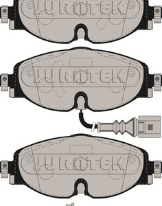 Juratek JCP4265 Front Brake Pad Set