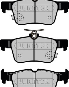 Juratek JCP8155 Rear Brake Pad Set