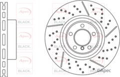 APEC BRAKE DISC (FRONT) (SINGLE)