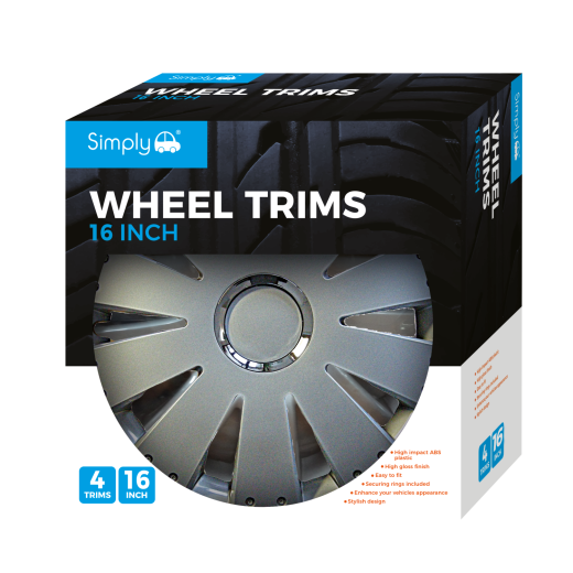 16 INCH VORTEX WHEEL TRIM SET
