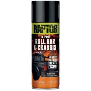 Raptor Roll Bar & Chassis Satin Black 366ml