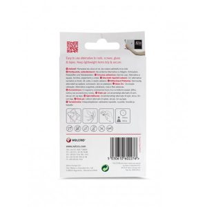 VELCRO Brand Stick On Coins 16mm,Pack of 16, Black