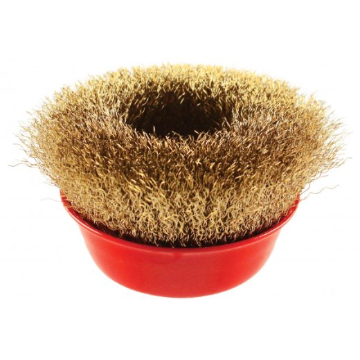 ABRACS Cup Brush Crimped Wire M14, 75mm