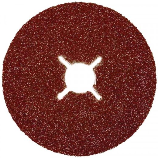 ABRACS Fibre Sanding Discs AL/OX 100x16mm P60