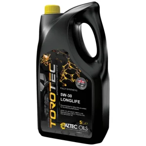 Aztec Torotec Oils 5W-30 Longlife Engine Oil - 5 Litre