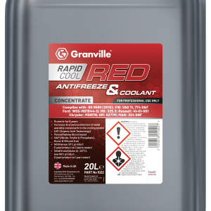 Granville Rapid Cool Red Antifreeze - 20Litre