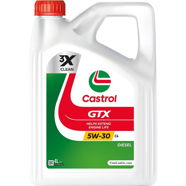 CASTROL GTX 5W-30 C4 - 4Litre