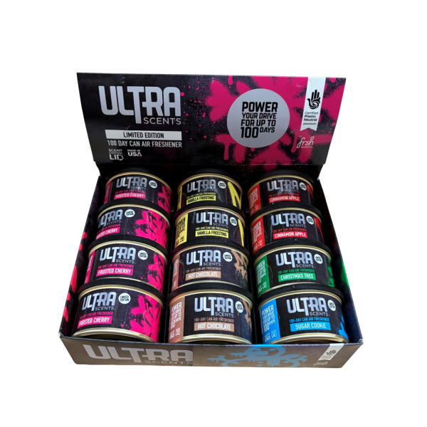 Xmas Ultra Scents 100 Day Air Freshener Can – Sugar Cookie