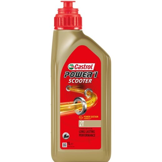 CASTROL POWER 1 SCOOTER 2T - 1Litre