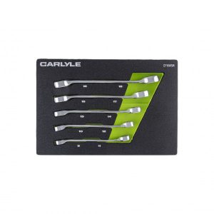 Carlyle 5 Pc Brake Pipe Flare Nut Wrench Set 9mm- 18mm