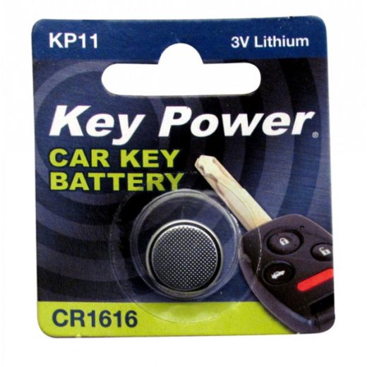 Key Power Coin Cell Battery CR1616 - Lithium 3V - Box of 10
