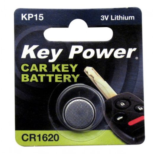 Key Power Coin Cell Battery CR1620 - Lithium 3V - Box of 10