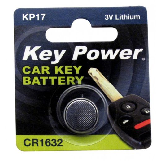 Key Power Coin Cell Battery CR1632 - Lithium 3V - Box of 10