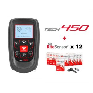 TECH450 TPMS Scanning and Coding Tool with 12 Sensors