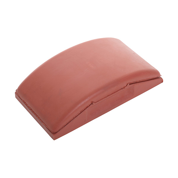 Sanding Block – Dense Red Rubber 125X70Mm