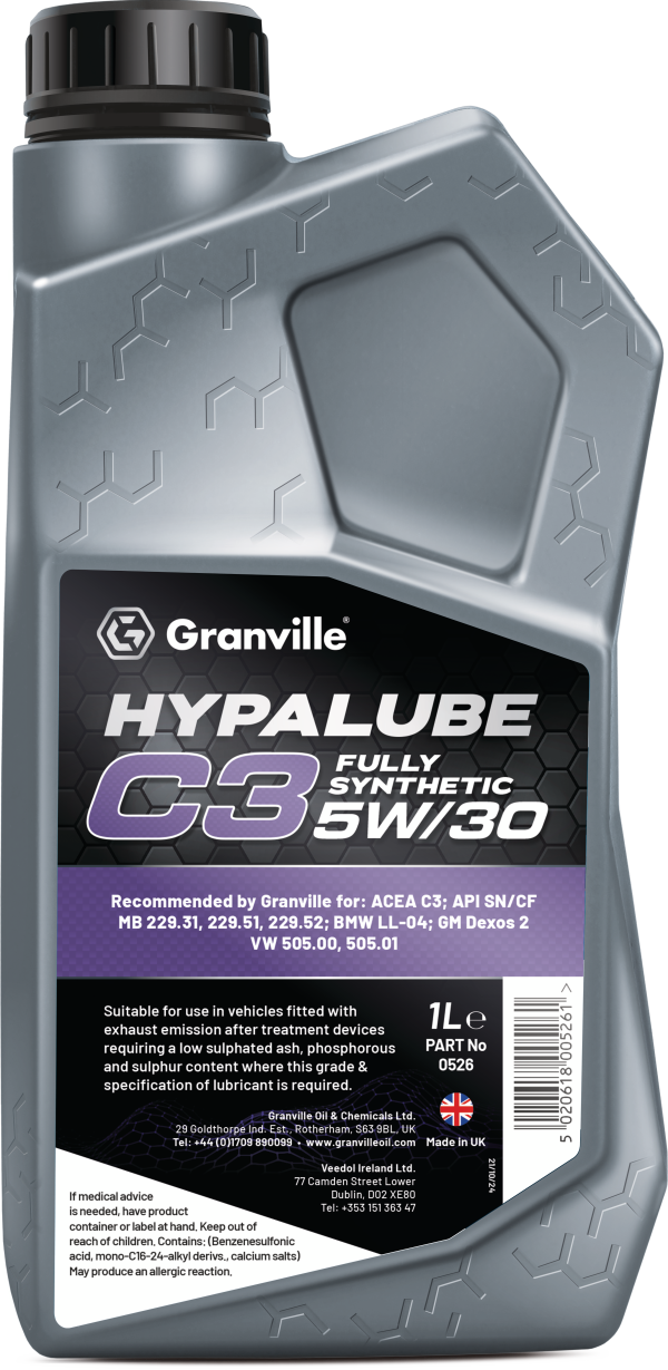 Granville Hypalube C3 FS 5W/30- 1Litre