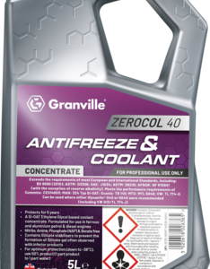 Granville Zerocol 40 Antifreeze Si-OAT – 5Litre