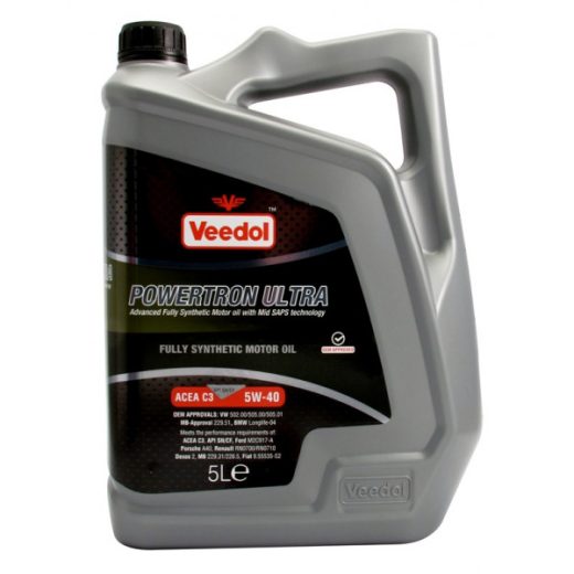 Veedol Powertron Ultra 5W40 - 5 Litre