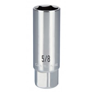 CARLYLE HAND TOOLS - 3/8in Drive 5/8in Chrome Universal Spark Plug Socket