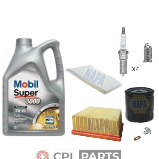 SERVICE KIT For Ford Fiesta 1.2L MK7 ZETEC - Napa Filters