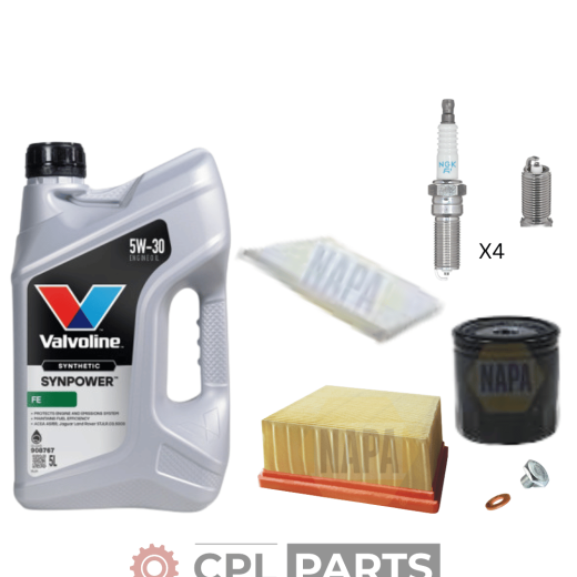 SERVICE KIT For Ford Fiesta 1.2L MK7 ZETEC - Napa Filters