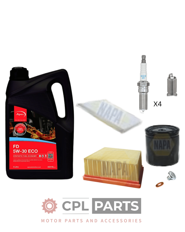 SERVICE KIT For Ford Fiesta 1.2L MK7 ZETEC - Napa Filters
