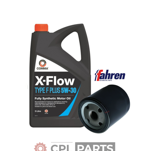 Ford Fiesta 1.2L MK7 ZETEC 2008-2017 Oil Filter & Oil Service Kit