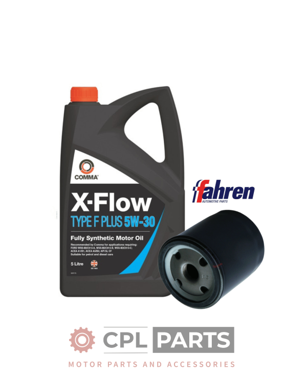 Ford Fiesta 1.2L MK7 ZETEC 2008-2017 Oil Filter & Oil Service Kit