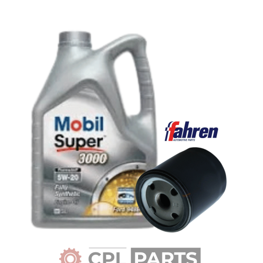 Ford Fiesta 1.2L MK7 ZETEC 2008-2017 Oil Filter & Oil Service Kit