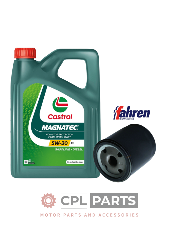 Ford Fiesta 1.2L MK7 ZETEC 2008-2017 Oil Filter & Oil Service Kit
