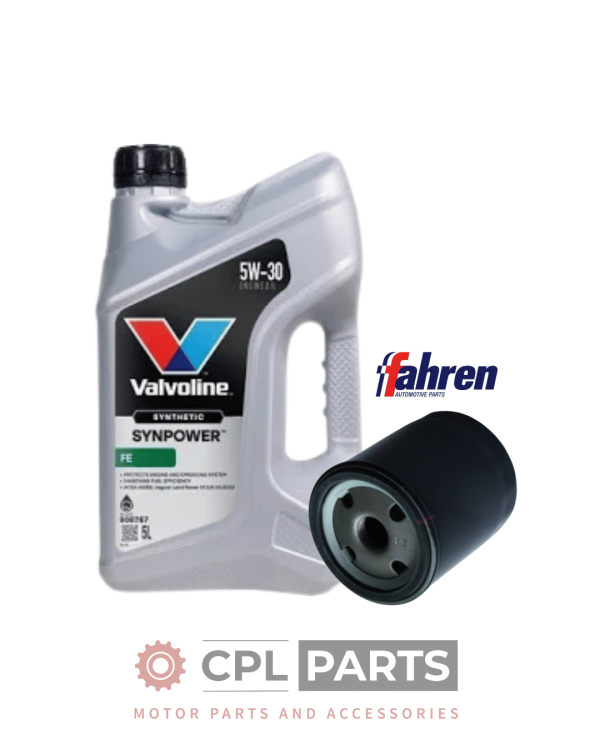 Ford Fiesta 1.2L MK7 ZETEC 2008-2017 Oil Filter & Oil Service Kit