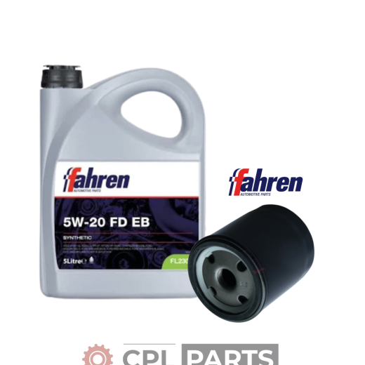 Ford Fiesta 1.2L MK7 ZETEC 2008-2017 Oil Filter & Oil Service Kit