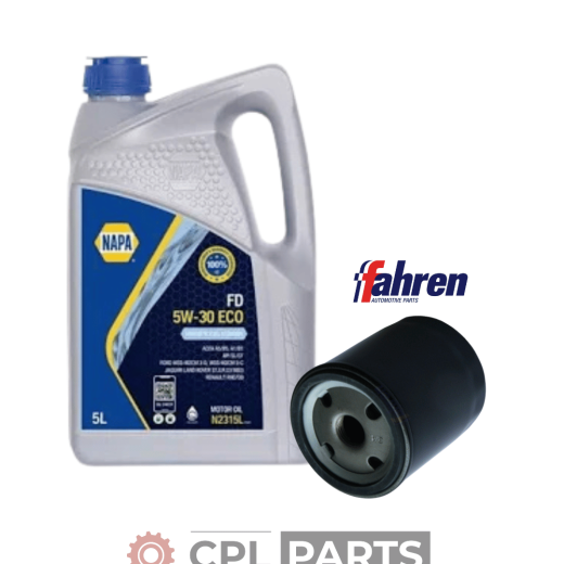 Ford Fiesta 1.2L MK7 ZETEC 2008-2017 Oil Filter & Oil Service Kit