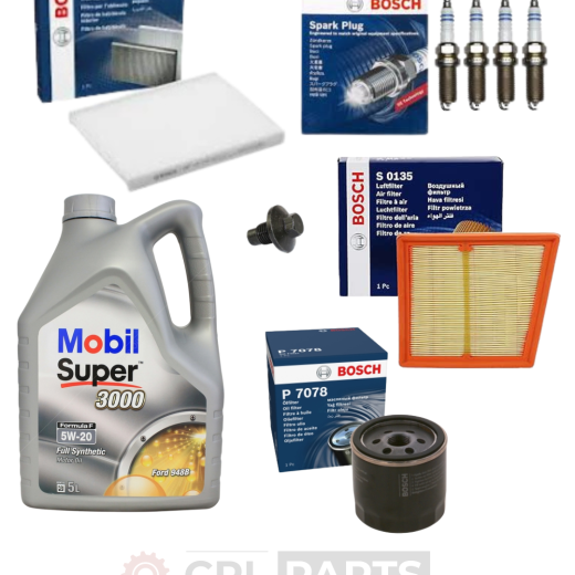 Ford Fiesta 1.2L MK7 ZETEC 2008-2017 Full Service Kit - Bosch Filters
