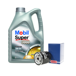 Ford Fiesta 1.2L MK7 ZETEC 2008-2017 Oil Filter & Oil Service Kit