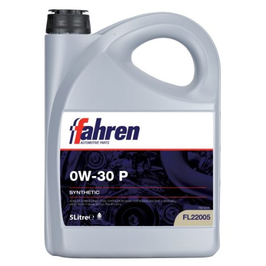 Fahren 0W-30 P Fully Synthetic Engine Oil PSA B71 2312 Peugeot Citroën – 5 Litre