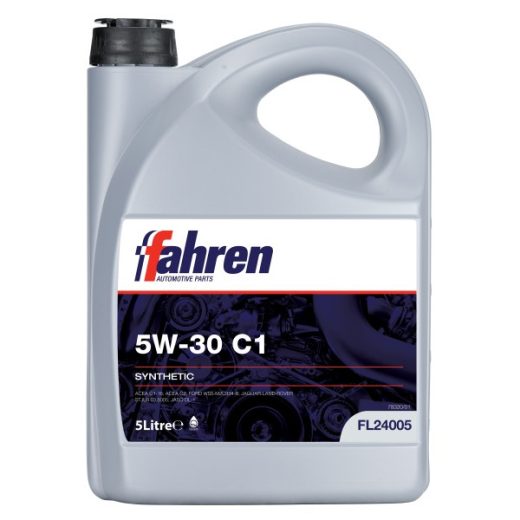 Fahren 5W-30 C1 Fully Synthetic Engine Oil Jaguar Land Rover JLR.03.5005 – 5 Litre