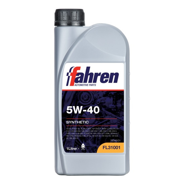 FAHREN 5W-40 - 1 Litre