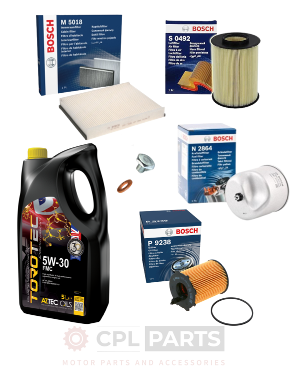 FORD FOCUS MK3 1.6 TDCI (2010-2017) Full Service Kit