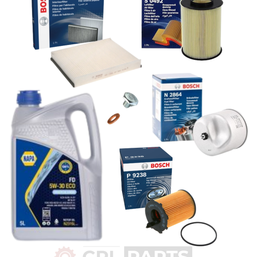 FORD FOCUS MK3 1.6 TDCI (2010-2017) Full Service Kit