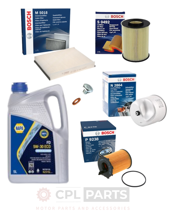 FORD FOCUS MK3 1.6 TDCI (2010-2017) Full Service Kit