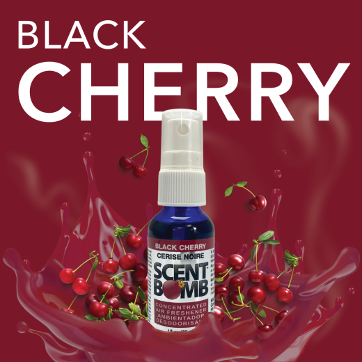 SCENT BOMB - BLACK CHERRY AIR FRESHENER 30ml