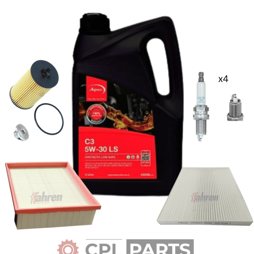 VAUXHALL CORSA Mk III (D) 1.2 Petrol 2006-2014 - Fahren Full Filter Service Kit